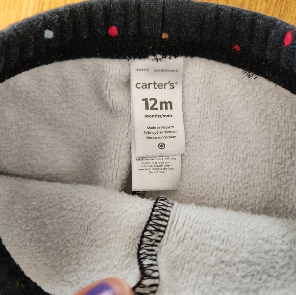 $1 GS🏠 Carter's Fleece Lined Leggings - Picture 2 of 3